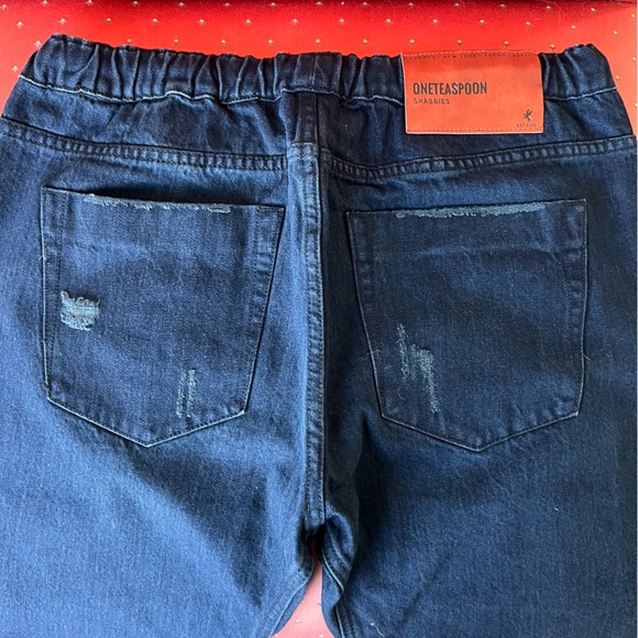 One Teaspoon Denim Joggers - Picture 2 of 3